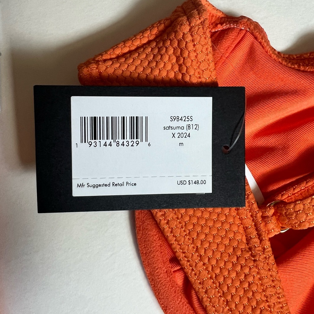 NEW Kate Spade Pique Scallops Bikini Set - Picture 4 of 12